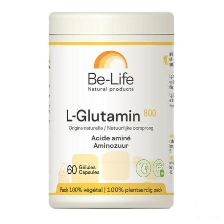 Glutamin 800 Be Life Gel 60  -  Bio Life
