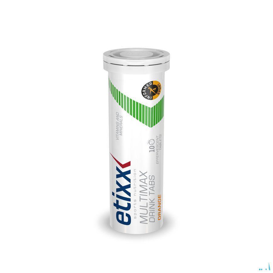 Etixx Multimax Drink Orange Tube Tabl 6 x 10