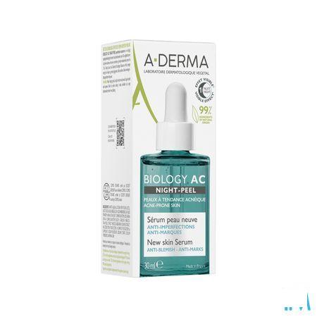 Aderma Biology Ac Night Peel Serum A/Imperf. 30 ml