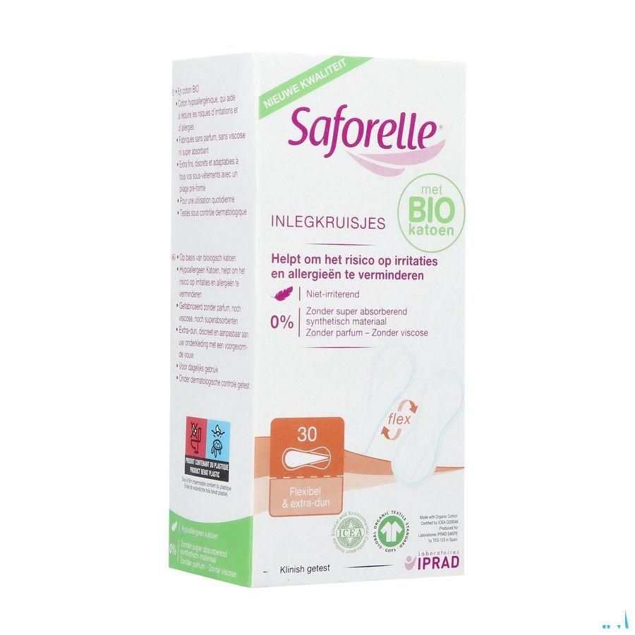 Saforelle Coton Protect Protege Slips Nouv.Qual.30