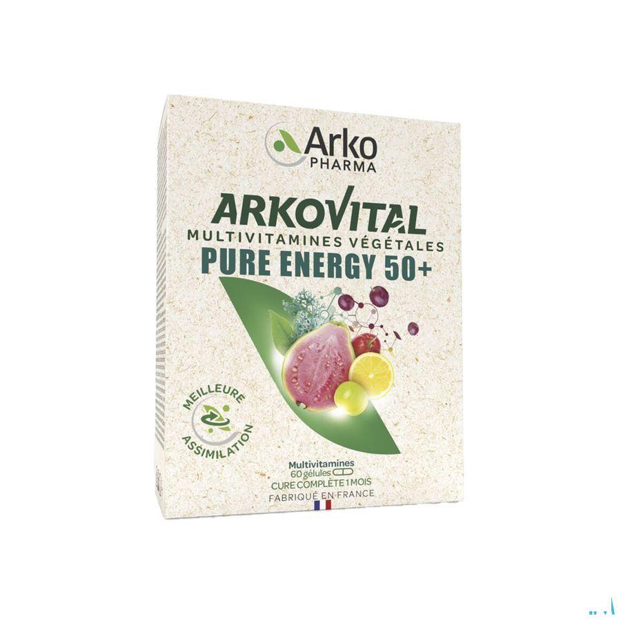 Arkovital Pure Energy 50 + Capsule 60  -  Arkopharma