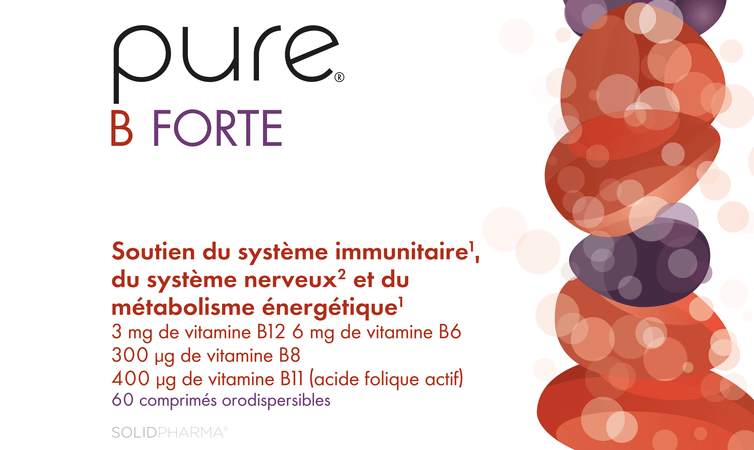 Pure B Forte Comp 60  -  Solidpharma