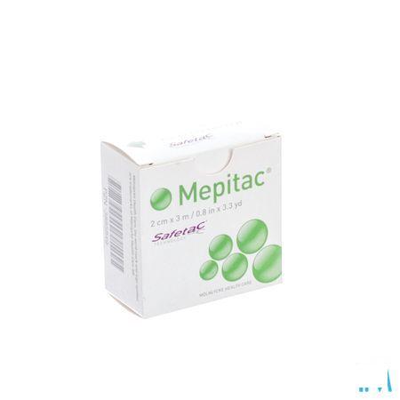 Mepitac Bande Fixation Adhesive Sil 2cmx3,0m 1 298300  -  Molnlycke Healthcare