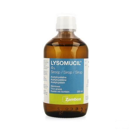 Lysomucil 4% Siroop 200 ml