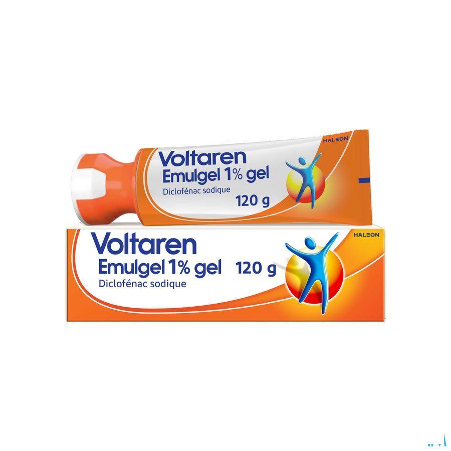Voltaren Emulgel 1 % Gel 120G Applicator Dop 