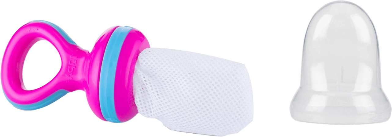 Nuby Grignoteur Rose 6m +   -  New Valmar