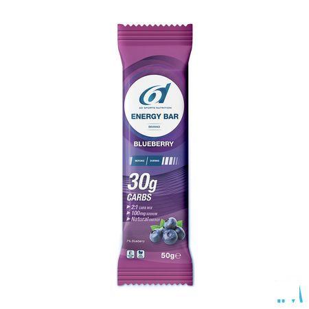 6D Energy Bar Blueberry 6X50 g