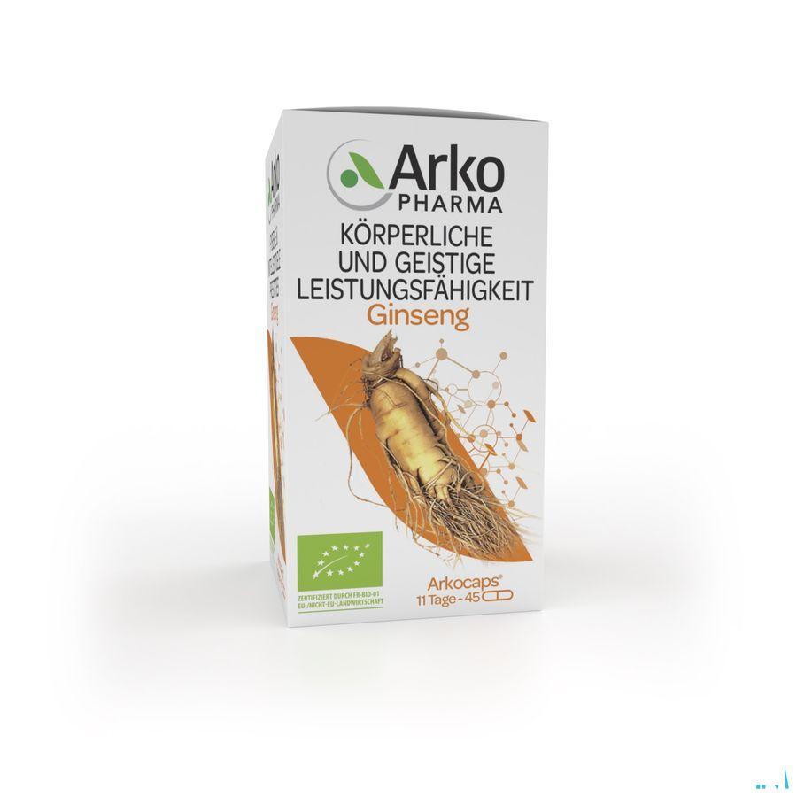 Arkogelules Ginseng Bio Caps 45  -  Arkopharma