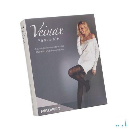 Veinax Panty Kleine Diamant 2 Lang Zwart Maat 3