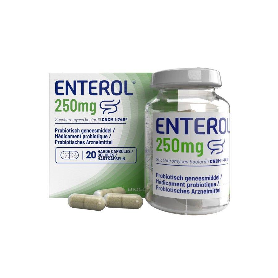 Enterol 250 mg Capsule Harde Dur 20 X 250 mg