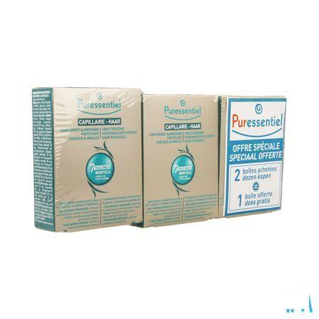 Puressentiel Capillaire Fortif.chev Trio Capsule 3x30  -  Puressentiel