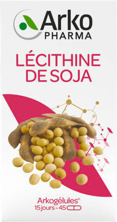 Arkogelules Lecithin Soja Vegetal 45  -  Arkopharma