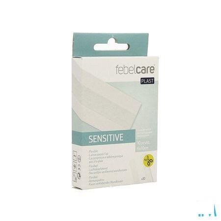 Febelcare Plast Sensitive Uncut 10x6cm 10