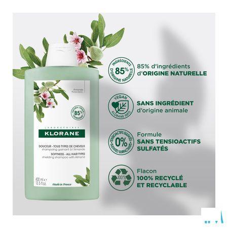 Klorane Capil. Shampoo Omhullend Amandel 200 ml