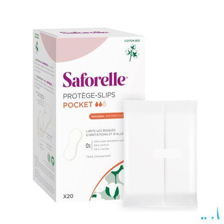 Saforelle Coton Protect Inlegkruisjes Pocket 20