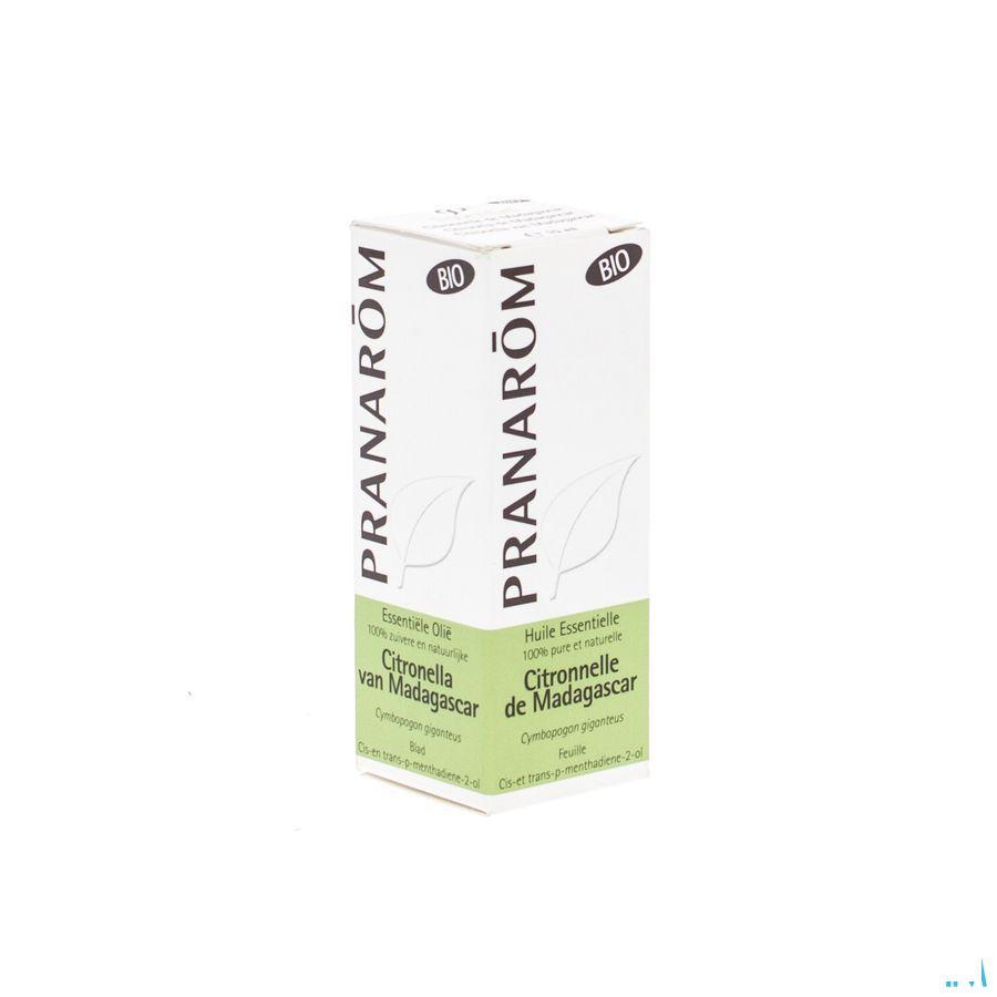 Citronnelle Madagascar Bio Ess Olie 10 ml Pranarom
