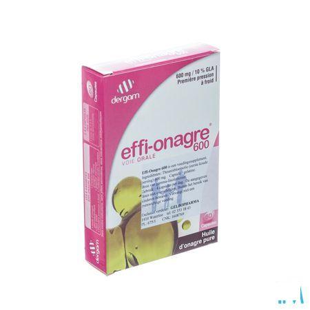 Effi Teunisbloem Dergam Capsule 60x600 mg  -  Gelbopharma