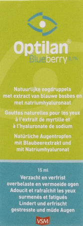 Optilan Blueberry 0,1% 15 ml Collyre  -  VSM