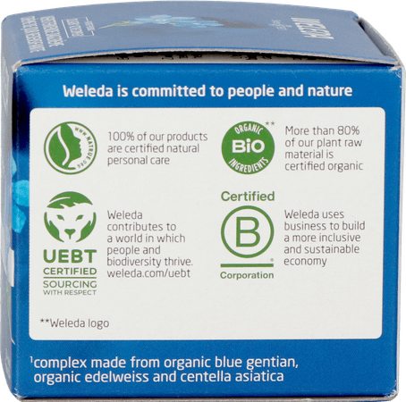 Weleda Blauwe Gentiaan & Edelweiss Dag Creme 40 ml