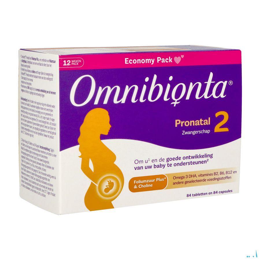 Omnibionta Pronatal 2 Zwanger 12weken Tabl84+Caps84