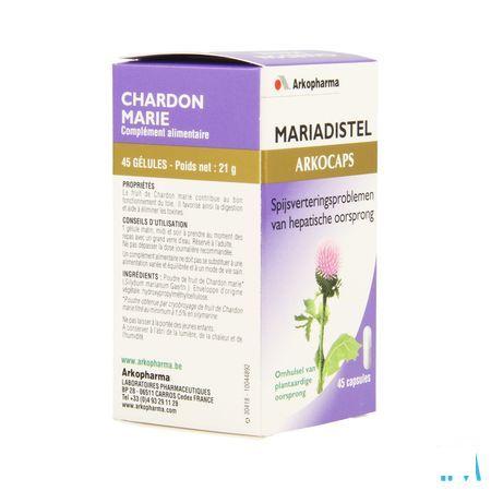 Arkocaps Mariadistel Plantaardig 45  -  Arkopharma