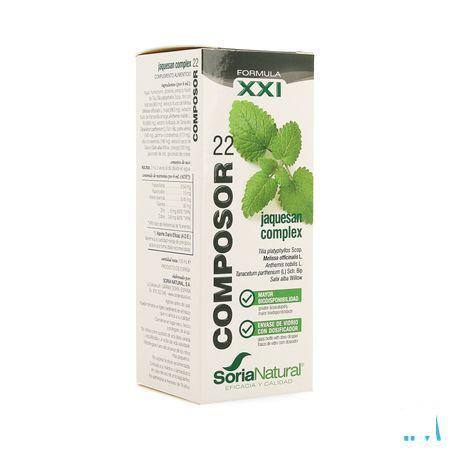 Soria Composor N22 Jaquesan Xxi 100 ml  -  Soria Bel