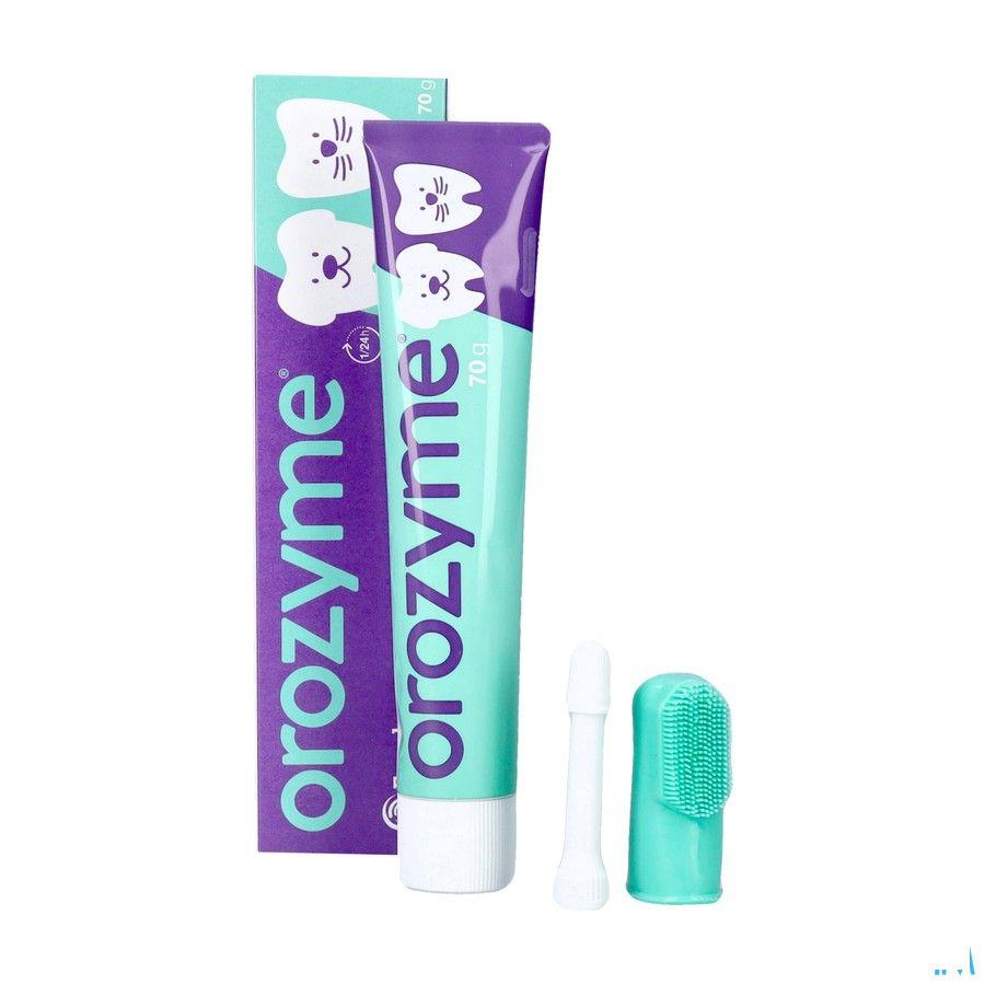 Orozyme Canine Tandp Enzymatisch Hond Tube 70 gr  -  Ecuphar