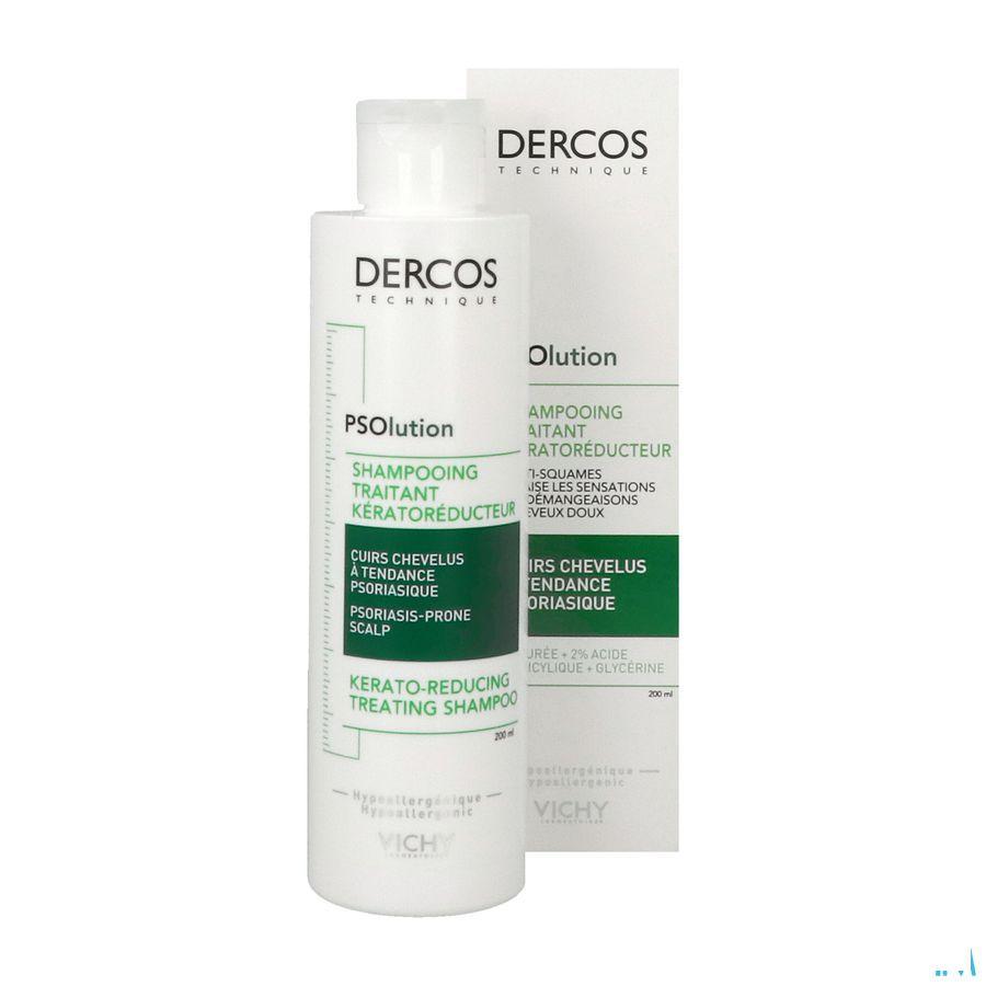 Vichy Dercos Psolution Shampoo Keratoreduc. 200 ml  -  Vichy