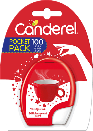 Canderel Niet Bruisen Tabletten 100x18 mg