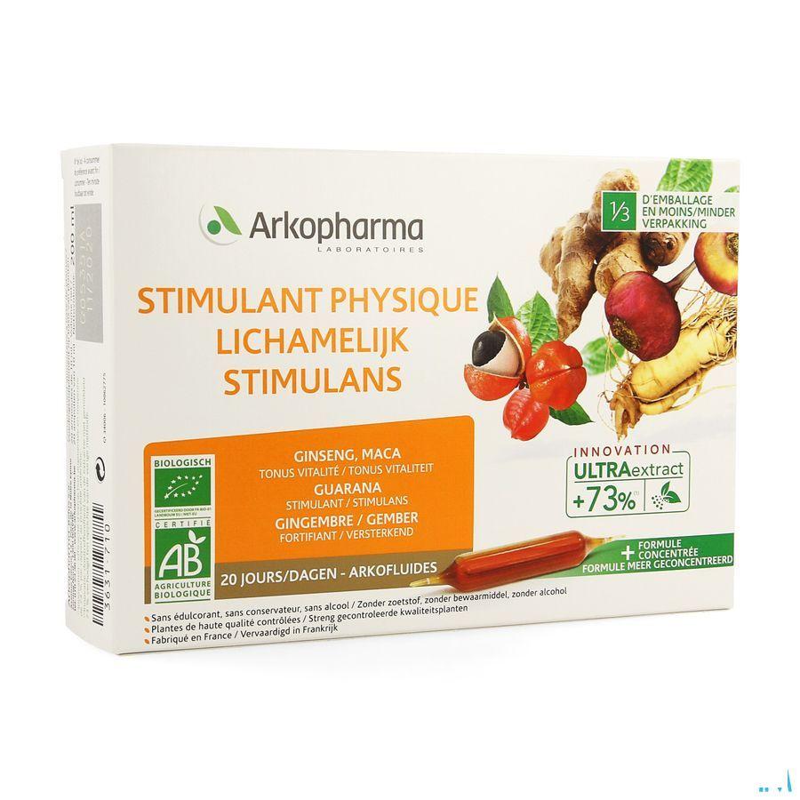Arkofluide Stimulant Ampoule 20  -  Arkopharma