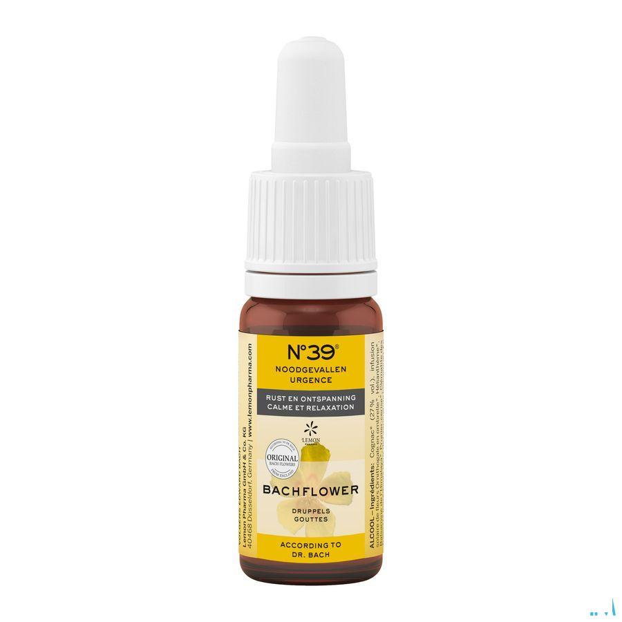 Bachbloesem Nr 39 Noodgevallen Druppels 10 ml  -  Eureka Pharma