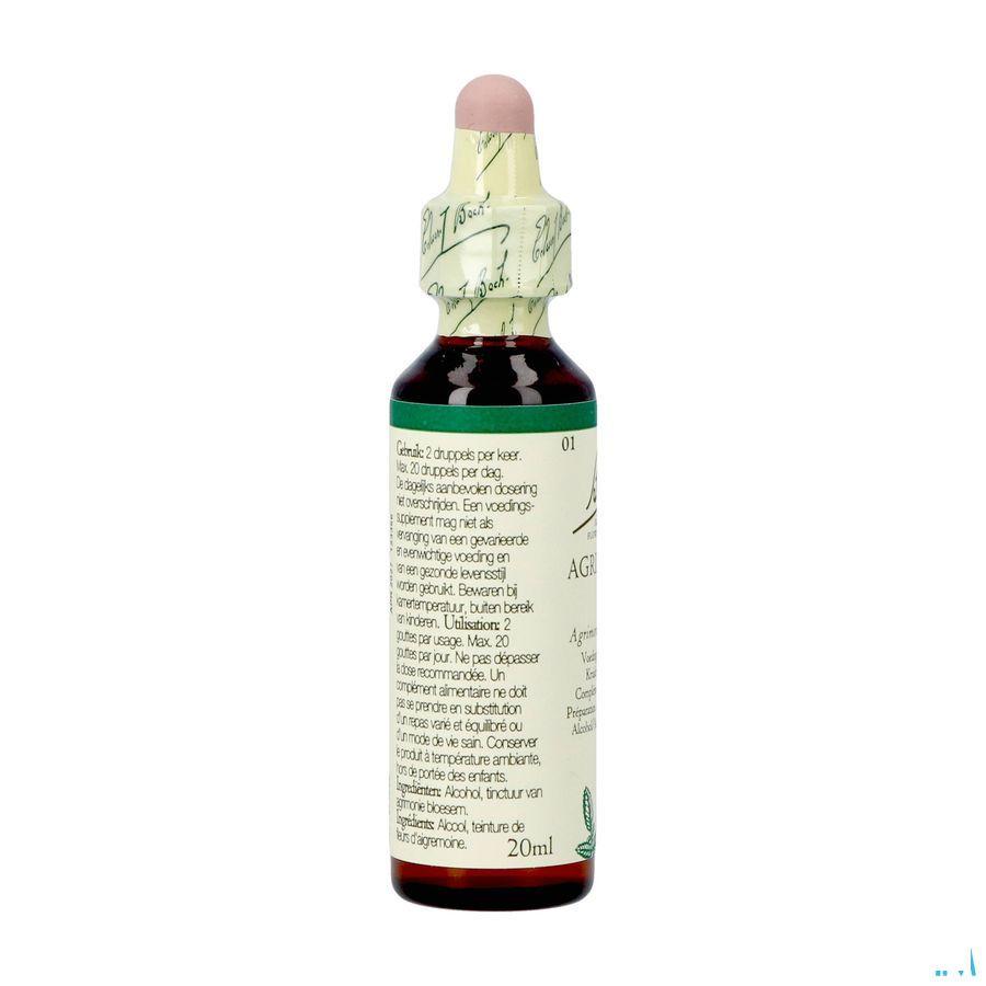 Bach Flower Remedie 01 Agrimony 20 ml