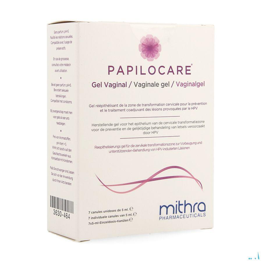 Papilocare Gel Vaginal Ud 7x5 ml 