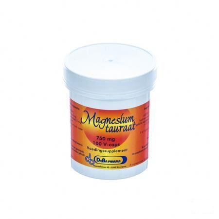 Magnesiumtauraat V-Capsule 100x750 mg  -  Deba Pharma