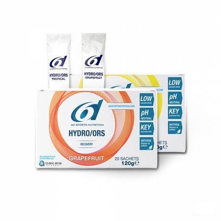 6d Sixd Hydro Ors Grapefruit Zakjes 20