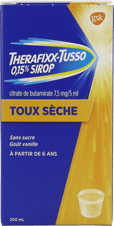 Therafixx-Tusso 0,15% Siroop 200 ml