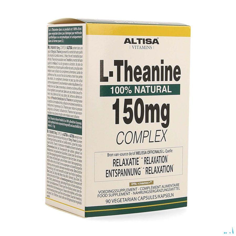 Altisa L-theanine 150 mg Complex Tabletten 90  -  Dieximport