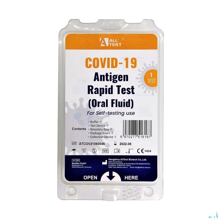 Alltest Covid-19 A/Gen Test Rap.Oral Fl. 1 O'Life