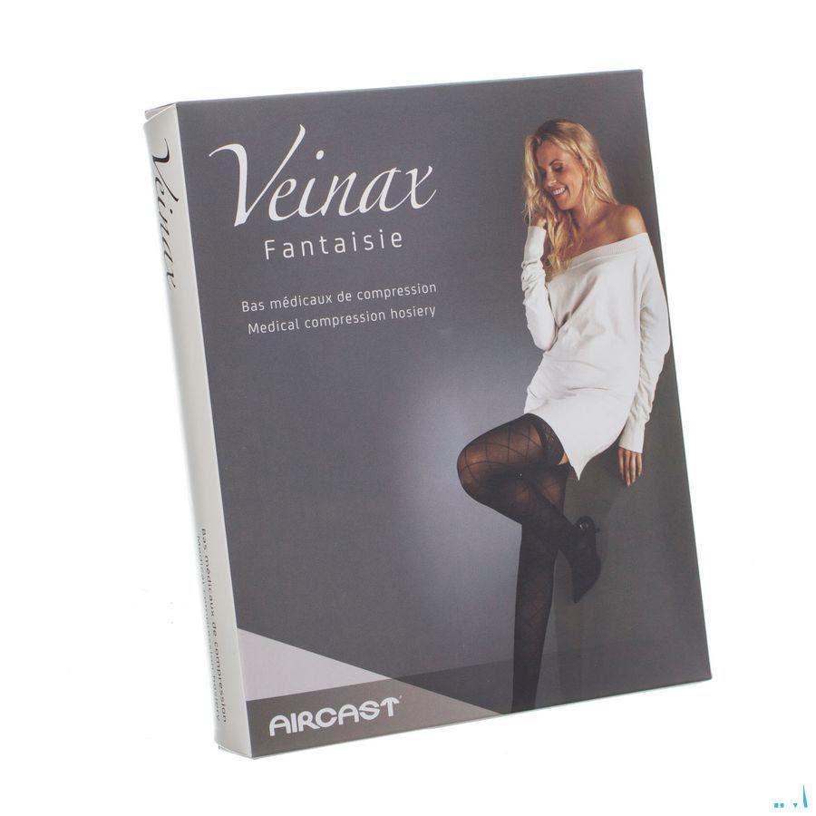 Veinax Panty Grote Diamant 2 Lang Zwart Maat 3