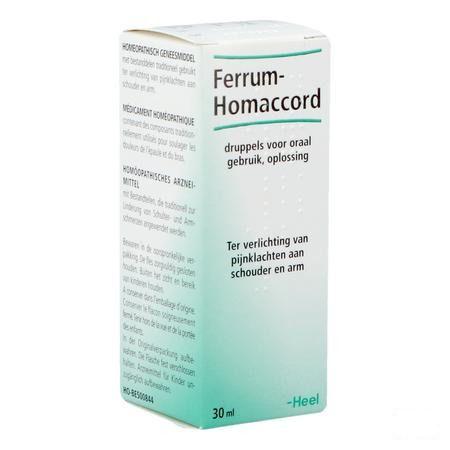 Ferrum-homaccord Druppels 30 ml  -  Heel