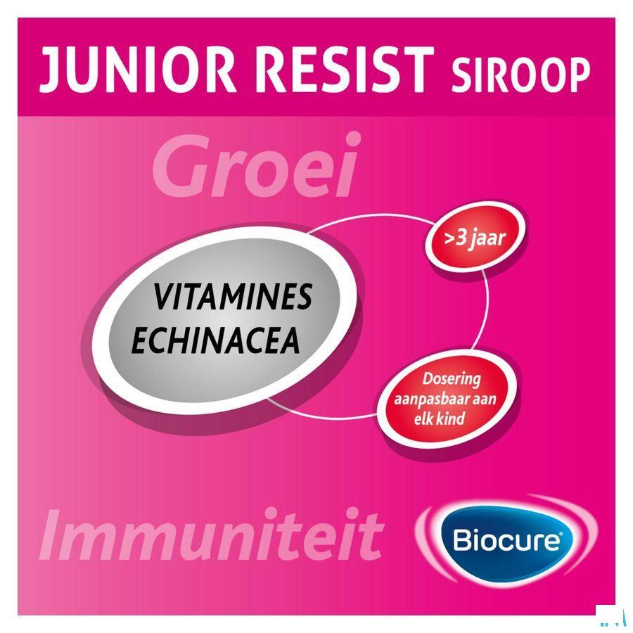 Biocure Junior Siroop Suikervrij 180 ml