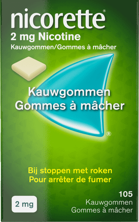 Nicorette Kauwgom 105x2 mg