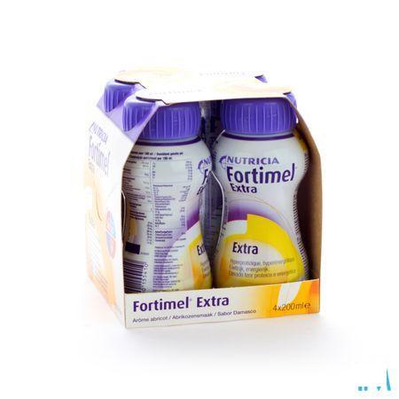 Fortimel Extra Abricot 4x200 ml 3248937  -  Nutricia