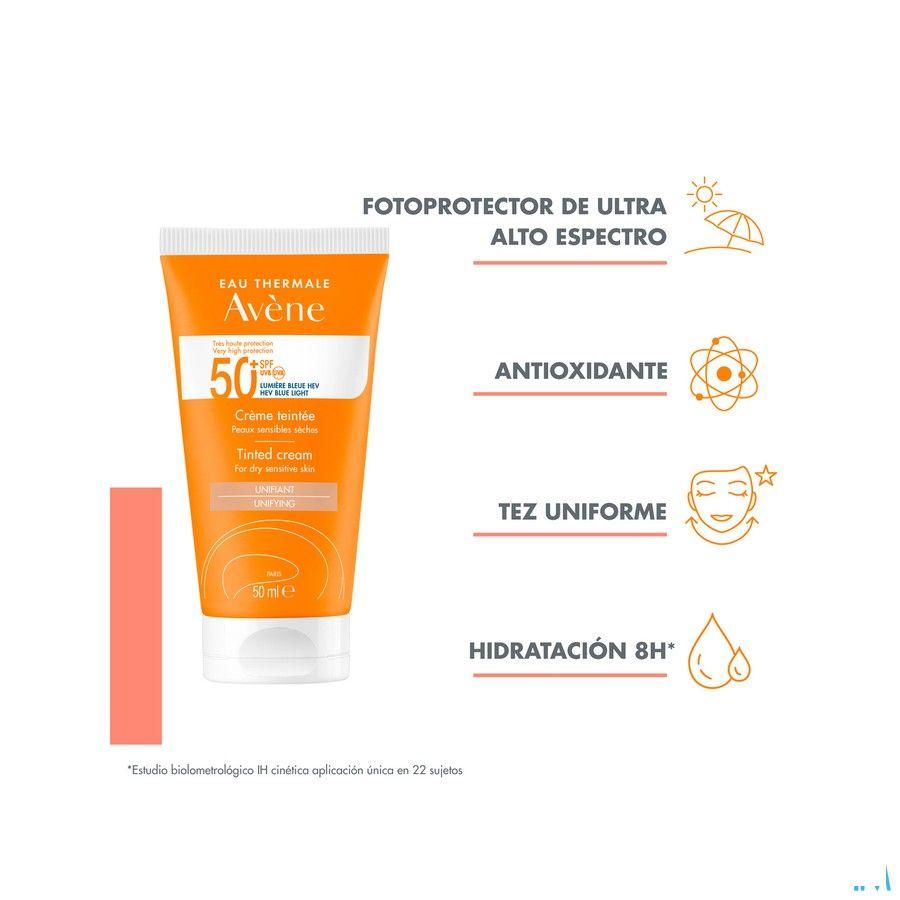 Avene Sol Ip50 + Creme Teintee 50 ml  -  Avene