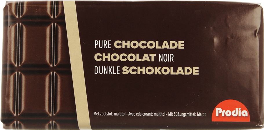 Prodia Chocolade Puur 85 gr  -  Revogan