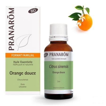 Zoete Sinaasappel Bio Essentiele Olie 30 ml  -  Pranarom