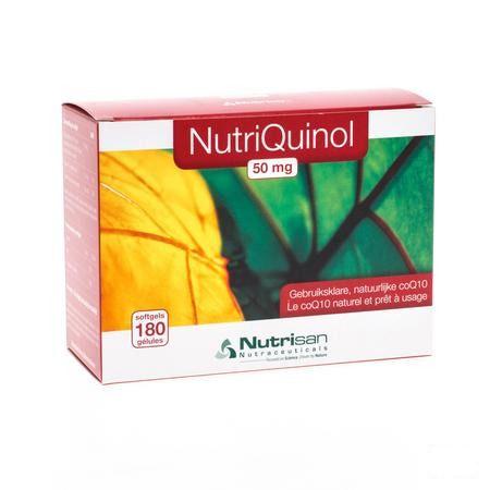 Nutriquinol 50 mg Softgels 180   -  Nutrisan