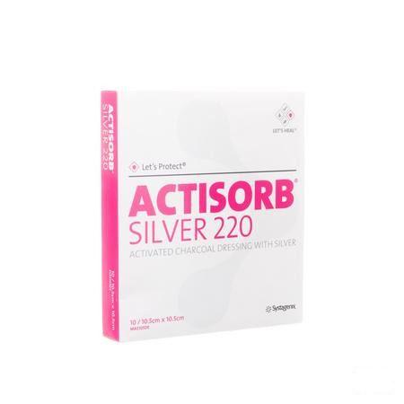 Actisorb Silver 220 Cp 10,5x10,5cm 10 Mas105de  -  Gd Medical