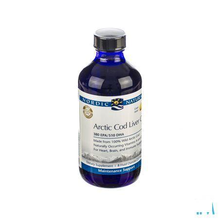 Nordic Arctic Cod Liver Oil Citroen 237ml