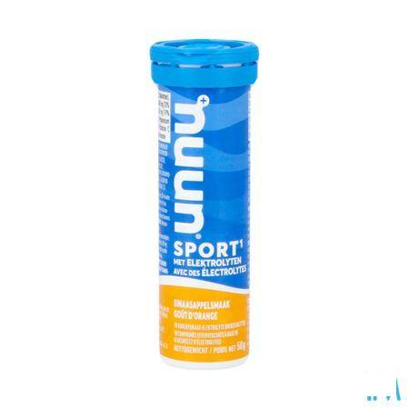 Nuun Sport Sinaasappelsmaak Bruis Tabl 10